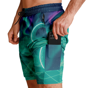 Astral Gateway Men's 2 in 1 Shorts