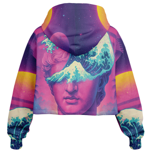 Tidalus Cropped Hoodie