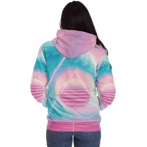 Grid Tide Sherpa Hoodie