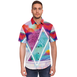 Dimensions Collide Button Down Shirt