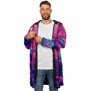 Duskwave Zip Up Cloak