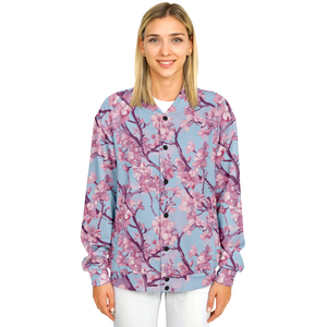 Cherry Blossom Varsity Jacket