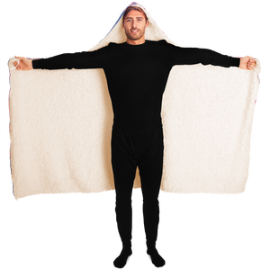 Quantum Tides Hooded Blanket