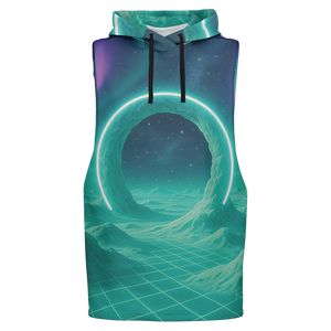 Astral Gateway Sleeveless Hoodie