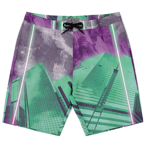 City of Radiance Board Shorts