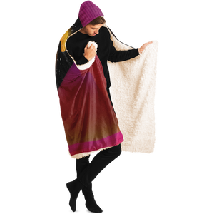 Desert Continuum Hooded Blanket