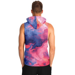 Quantum Tides Sleeveless Hoodie