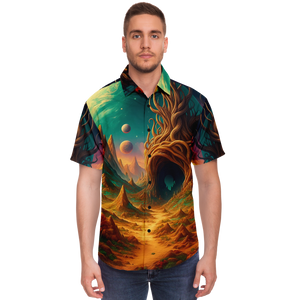Cosmic Mirage Button Down Shirt