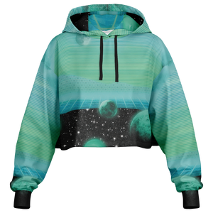 The Merge Cropped Hoodie
