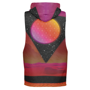 Desert Continuum Sleeveless Hoodie
