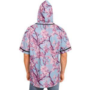 Cherry Blossom Hooded Jersey