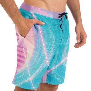 Grid Tide Board Shorts