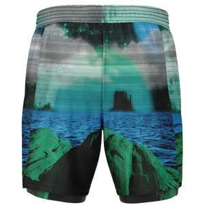 Emerald Canyon Men's 2 in 1 Shorts