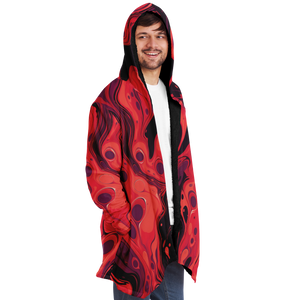 Scarlet Fusion Cloak (Black Fur)