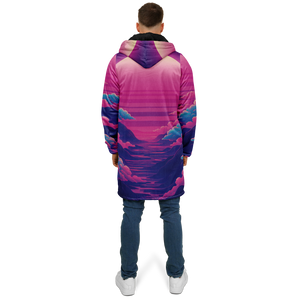 Duskwave Zip Up Cloak