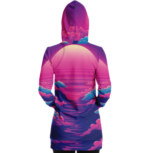 Duskwave Hoodie Dress