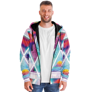 Dimensions Collide Sherpa Hoodie