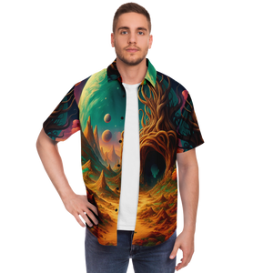 Cosmic Mirage Button Down Shirt