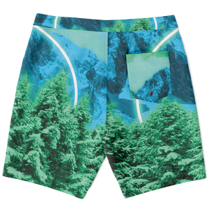 Minty Wonderland Board Shorts