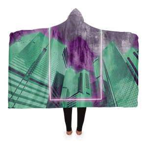 City of Radiance Hooded Blanket