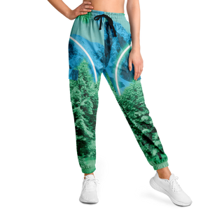 Minty Wonderland Cargo Joggers