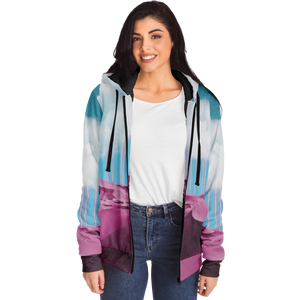 Electric Desert Sherpa Hoodie