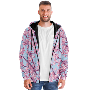 Cherry Blossom Sherpa Hoodie