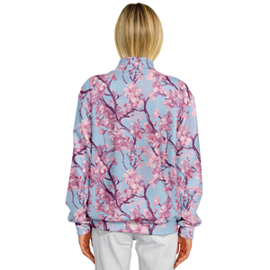 Cherry Blossom Varsity Jacket