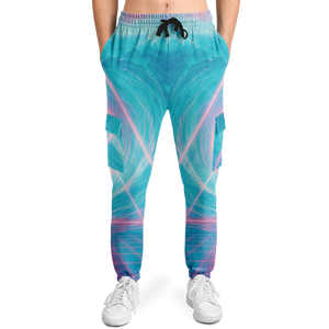 Grid Tide Cargo Joggers