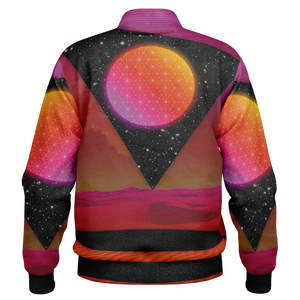 Desert Continuum Varsity Jacket