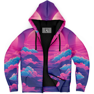 Duskwave Sherpa Hoodie