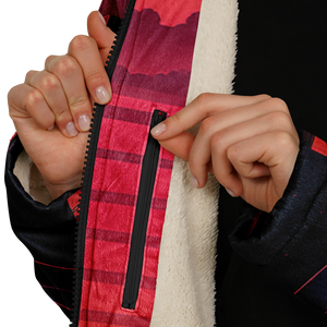 Nightfall Zip Up Cloak (White Fur)