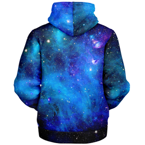 Stardust Sherpa Hoodie (Black Fur)