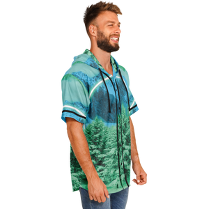 Minty Wonderland Hooded Jersey