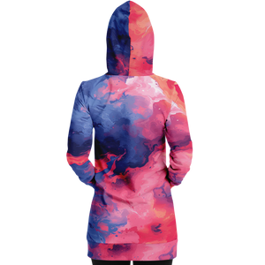 Quantum Tides Hoodie Dress