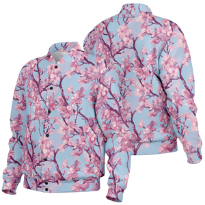 Cherry Blossom Varsity Jacket