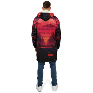 Nightfall Zip Up Cloak (White Fur)