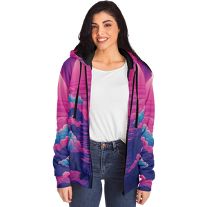 Duskwave Sherpa Hoodie