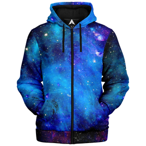Stardust Sherpa Hoodie (Black Fur)