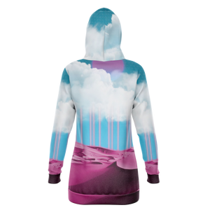 Electric Desert Hoodie Dress