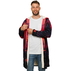 Nightfall Zip Up Cloak (White Fur)