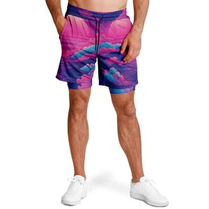 Duskwave Men's 2 in 1 Shorts
