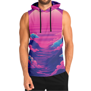 Duskwave Sleeveless Hoodie