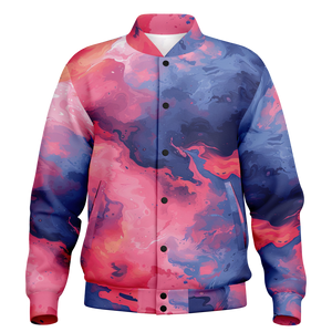 Quantum Tides Varsity Jacket