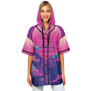 Duskwave Hooded Jersey