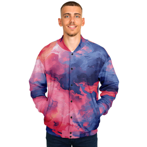 Quantum Tides Varsity Jacket