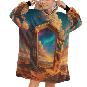 Mirage Mirror Blanket Hoodie