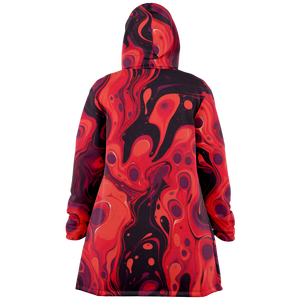 Scarlet Fusion Cloak (Black Fur)