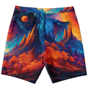 Wonderland Valley Board Shorts