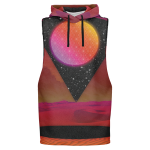 Desert Continuum Sleeveless Hoodie